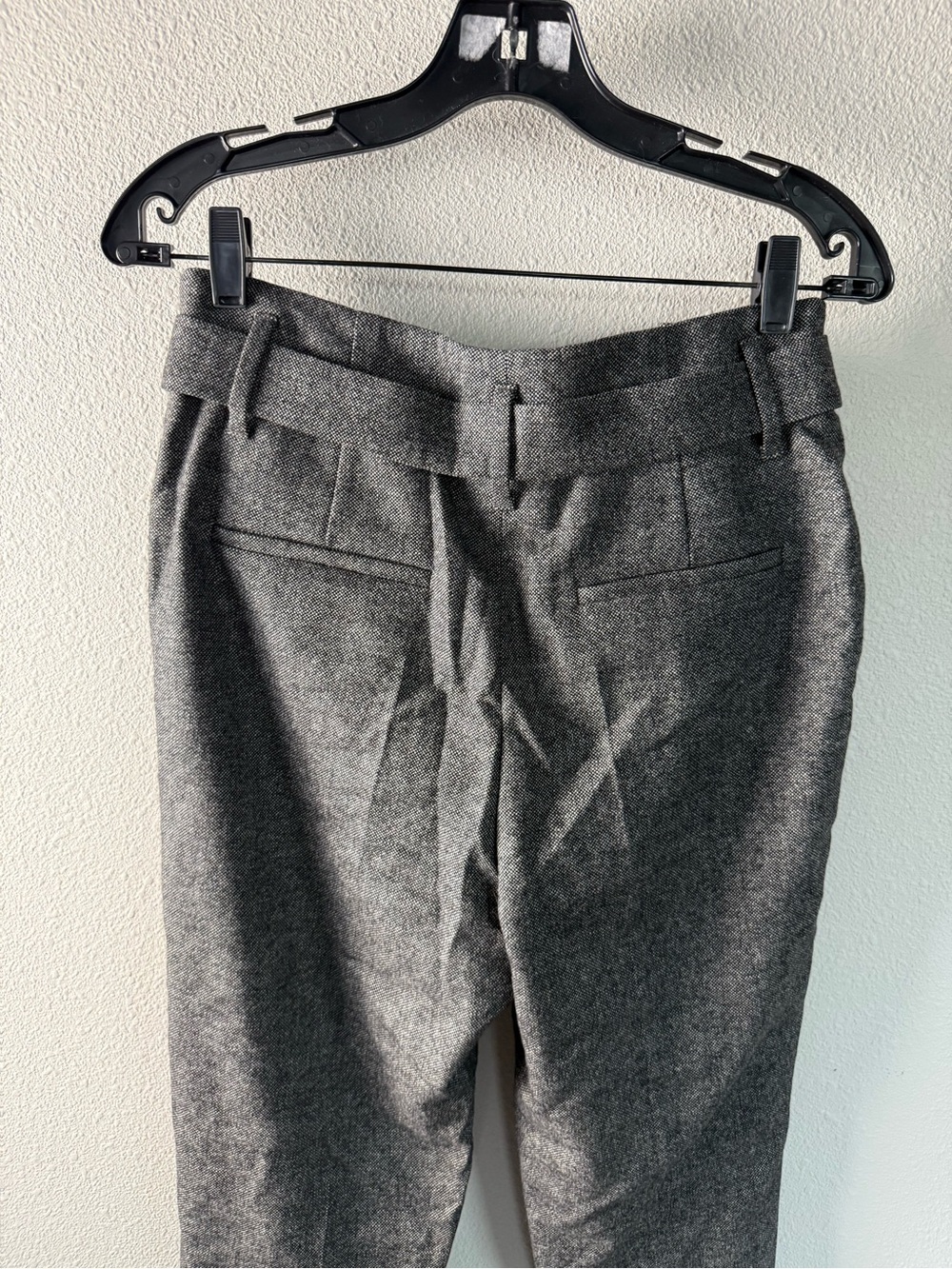Brunello Cucinelli Paper Bag Wool Cashmere Blend Trouser Pants Women’s Size 4 - Picture 13 of 16